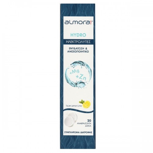 ALMORA PLUS HYDRO LEMON 20 Αναβράζοντα Δισκία