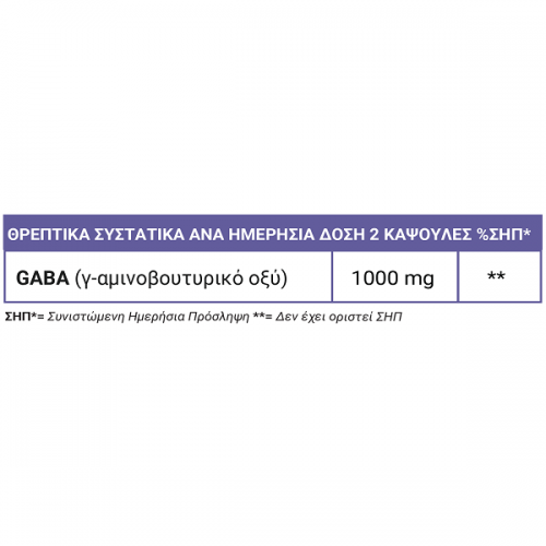 FULL HEALTH GABA 500mg 90Vcaps