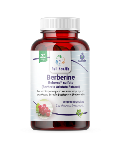 FULL HEALTH BERBERINE 400mg 60Vcaps