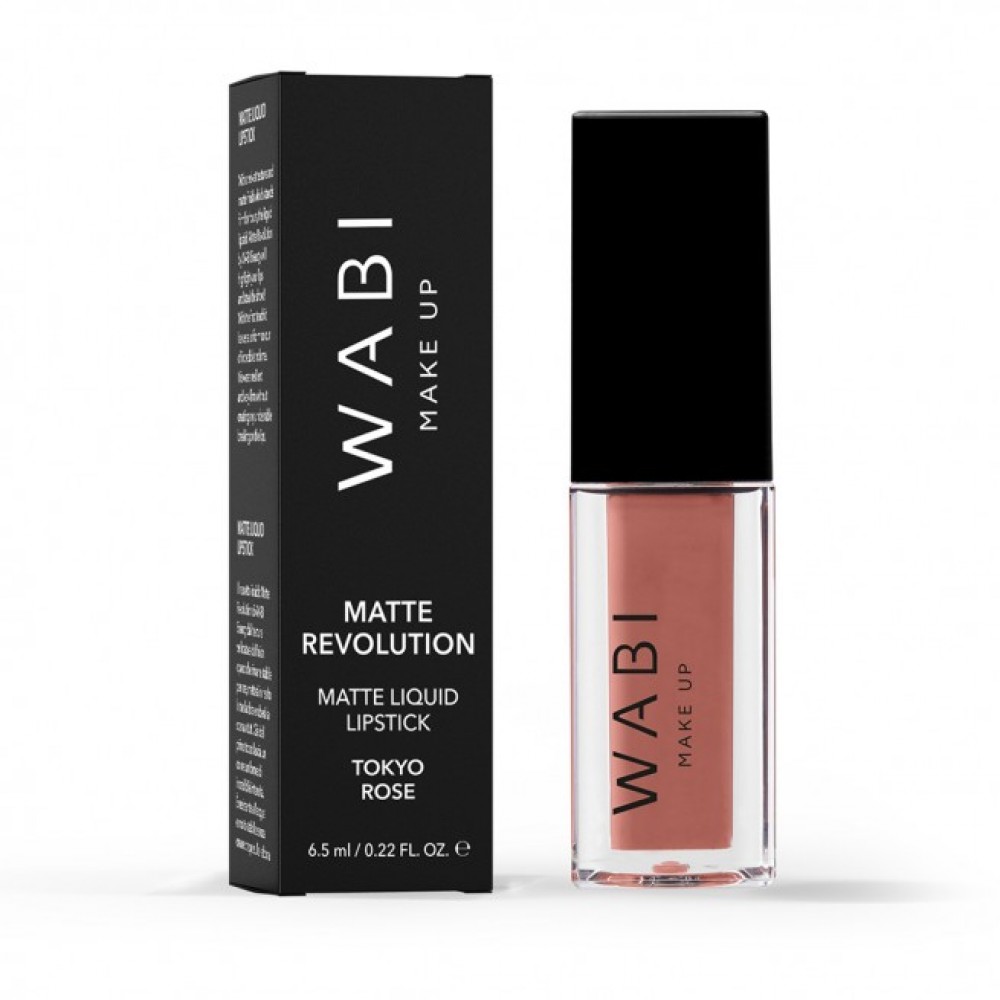 WABI MATTE REVOLUTION LIQUID LIPSTICK TOKYO ROSE 6 5ML