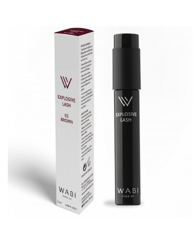 WABI EXPLOSIVE LASH MASCARA 02 BROWN 12ml