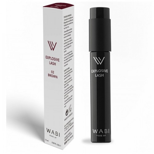 WABI EXPLOSIVE LASH MASCARA 02 BROWN 12ml