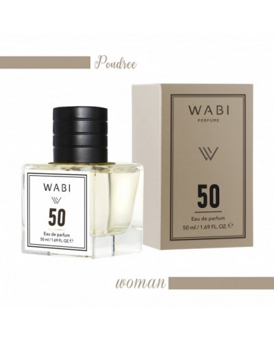 WABI EAU DE PARFUM No 50 TYPE NARCISO RODRIGUEZ POUDREE 50ml