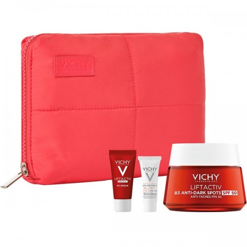 VICHY PROMO LIFTACTIV B3 ANTI-DARK SPOTS SPF50 50ml & ΔΩΡΟ LIFTACTIV B3 SERUM 5ml & CAPITAL SOLEIL UV-AGE DAILY SPF50+ 3ml 