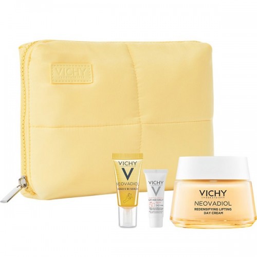 VICHY PROMO NEOVADIOL PERI-MENOPAUSE REDENSIFYING PLUMPING DAY CREAM NORMAL COMBINATION SKIN 50ml & ΔΩΡΟ MENO 5 BI-SERUM 5ml & CAPITAL SOLEIL SPF50+ 3ml