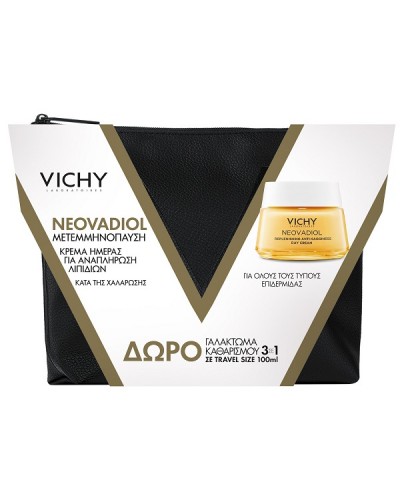 VICHY PROMO NEOVADIOL POST-MENOPAUSE CREAM 50ml & ΔΩΡΟ PURETE THERMALE 3 IN 1 ONE STEP CLEANSER 100ml & ΝΕΣΣΕΡ