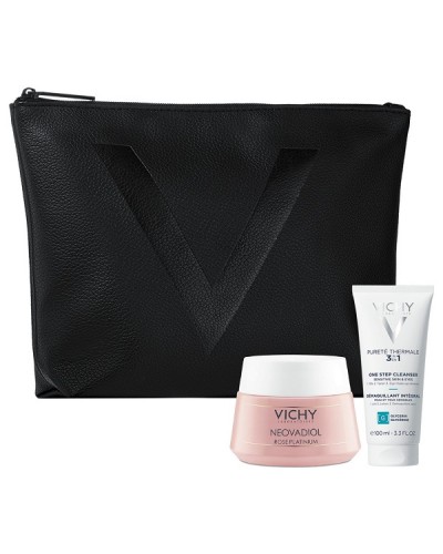 VICHY PROMO NEOVADIOL ROSE PLATINIUM DAY CREAM 50ml & & ΔΩΡΟ PURETE THERMALE 3 IN 1 ONE STEP CLEANSER 100ml & ΝΕΣΣΕΡ