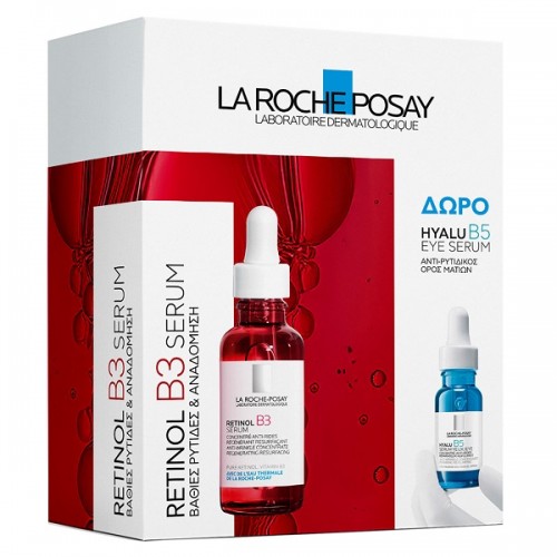 LA ROCHE POSAY PROMO RETINOL B3 SERUM 30ml & ΔΩΡΟ HYALU B5 EYE SERUM 5ml