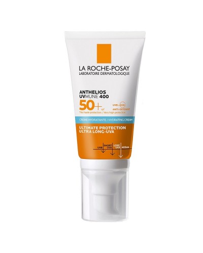 LA ROCHE POSAY PROMO ANTHELIOS UVMUNE 400 HYDRATING CREAM SPF50+ 50ml & ΔΩΡΟ TOLERIANE SENSITIVE MOISTURISER CREAM 15ml