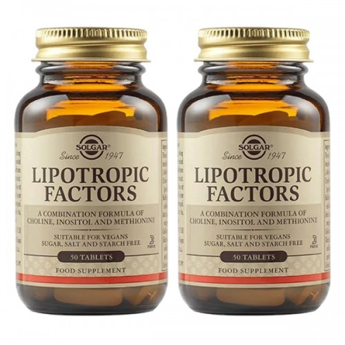 SOLGAR PROMO LIPOTROPIC FACTORS 2x50tabs