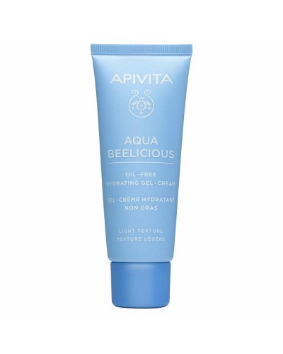 APIVITA AQUA BEELICIOUS OIL-FREE ΚΡΕΜΑ GEL ΕΝΥΔΑΤΩΣΗΣ  ΕΛΑΦΡΙΑΣ ΥΦΗΣ ΜΕ ΛΟΥΛΟΥΔΙΑ & ΜΕΛΙ 40ml