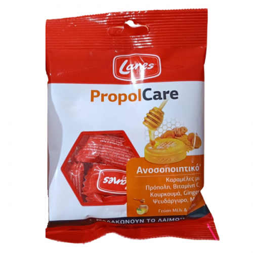 LANES PROPOLCARE PASTILLES HONEY/LEMON 54GR