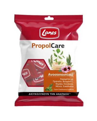 LANES PROPOLCARE PASTILLES EUCALYPTUS 54g