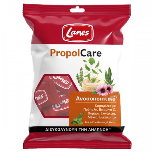 LANES PROPOLCARE PASTILLES EUCALYPTUS 54g