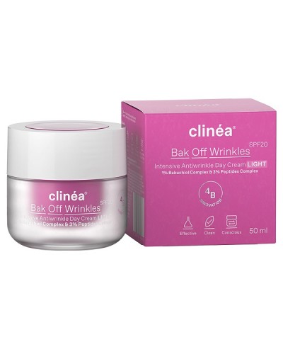 CLINEA BAK OFF WRINKLES LIGHT SPF20 50ml