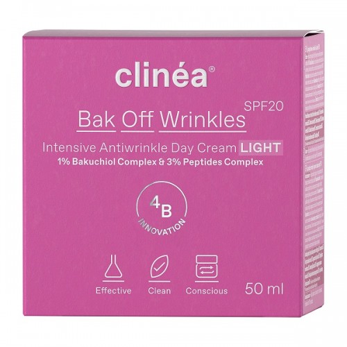 CLINEA BAK OFF WRINKLES LIGHT SPF20 50ml