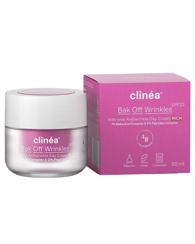 CLINEA BAK OFF WRINKLES RICH SPF20 50ml