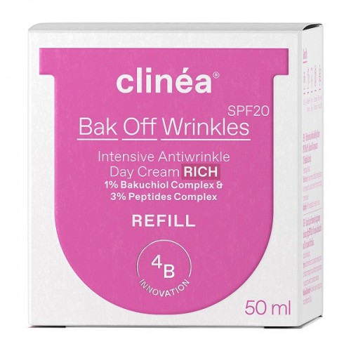 CLINEA BAK OFF WRINKLES RICH SPF20 50ml REFILL 