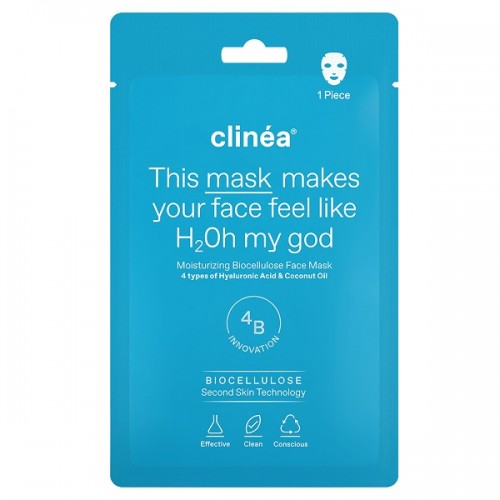 CLINEA MOISTURIZING BIOCELLULOSE FACE MASK 1τμχ