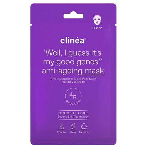 CLINEA ANTI-AGEING BIOCELLULOSE FACE MASK 1τμχ