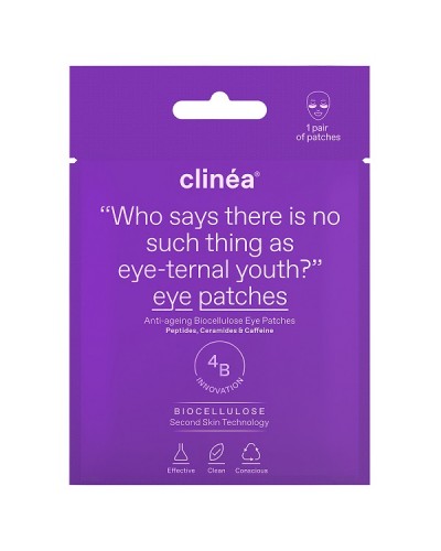 CLINEA ANTI-AGEING BIOCELLULOSE EYE PATCHES 1 ζευγάρι