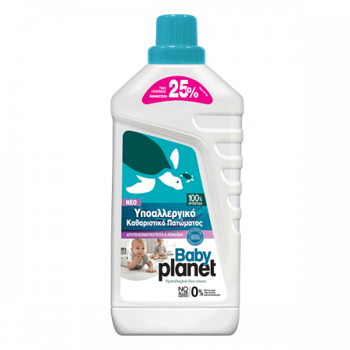 BABY PLANET ΥΠΟΑΛΛΕΡΓΙΚΟ ΚΑΘΑΡΙΣΤΙΚΟ ΠΑΤΩΜΑΤΟΣ 1000ml