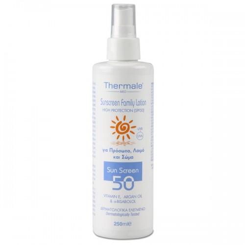 THERMALE SUNSCREEN FAMILY LOTION SPF 50+ 250ml