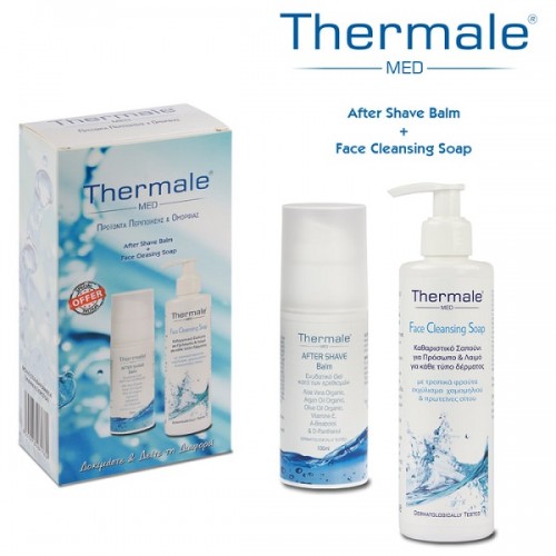 THERMALE PROMO AFTER SHAVE BALM 100ml & FACE CLEASING SOAP 250ml