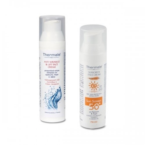 THERMALE PROMO ANTI-WRINKLE & LIFT FACE CREAM 75ml & SUNSCREEN FACE CREAM SPF50+ WITH COLOR 75ml