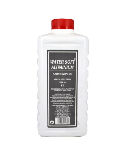 WATER SOFT ALUMINIUM 8% ΑΛΟΥΜΙΝΟΝΕΡΟ 1000ml