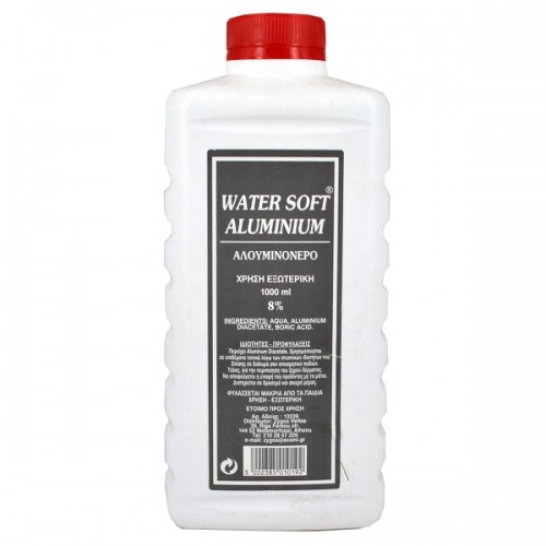 WATER SOFT ALUMINIUM 8% ΑΛΟΥΜΙΝΟΝΕΡΟ 1000ml