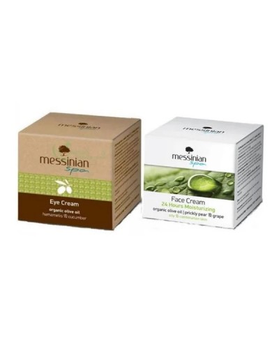 MESSINIAN SPA PROMO FACE CREAM FOR OILY/COMBINATION SKIN 50ml & EYE CREAM 30ml