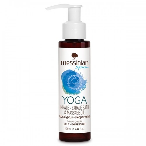 MESSINIAN SPA YOGA INHALE - EXHALE BATH & MASSAGE OIL 100ml