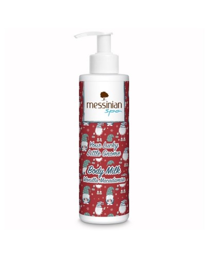 MESSINIAN SPA BODY MILK YOUR LUCKY LITTLE GNOME VANILLA MACADAMIA 250ml