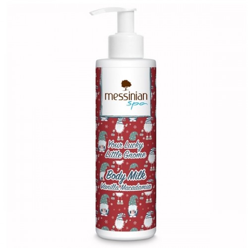 MESSINIAN SPA BODY MILK YOUR LUCKY LITTLE GNOME VANILLA MACADAMIA 250ml