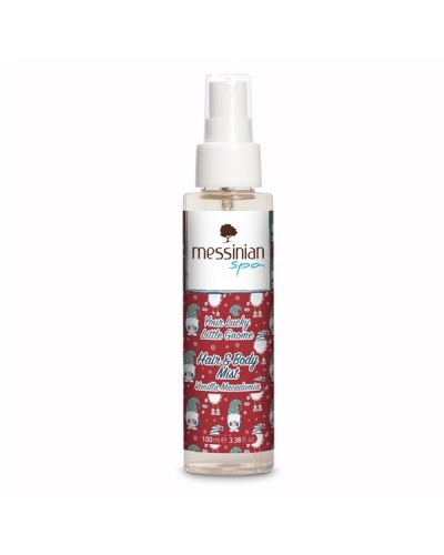 MESSINIAN SPA HAIR & BODY MIST YOUR LUCKY LITTLE GNOME VANILLA MACADAMIA 100ml