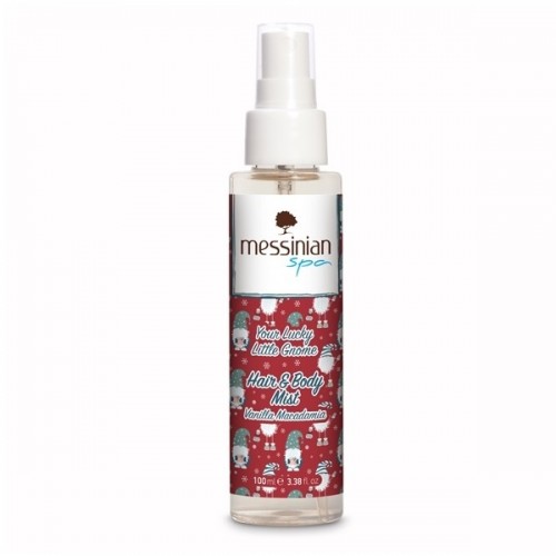 MESSINIAN SPA HAIR & BODY MIST YOUR LUCKY LITTLE GNOME VANILLA MACADAMIA 100ml