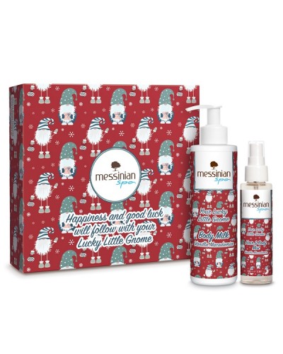 MESSINIAN SPA PROMO YOUR LUCKY LITTLE GNOME BODY MILK 250ml & HAIR & BODY MIST 100ml