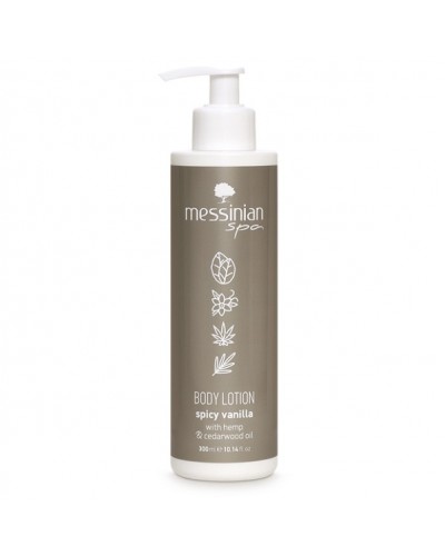 MESSINIAN SPA PROMO SPICY VANILLA (UNISEX) BODY LOTION 300ml & HAIR & BODY MIST 100ml (UNISEX)