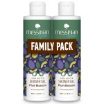 MESSINIAN FAMILY PACK SHOWER GEL PLUM BLOSSOM 2x300ml (1+1 ΔΩΡΟ)