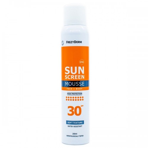 FREZYDERM SUNSCREEN MOUSSE SPF30 200ml