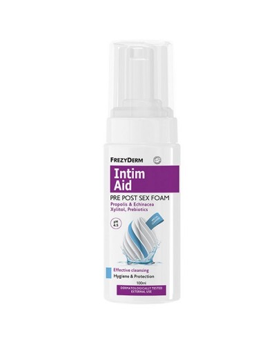 FREZYDERM INTIM AID PRE POST SEX FOAM pH 4.5 100ml