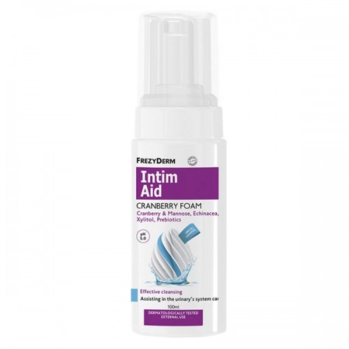 FREZYDERM INTIM AID CRANBERRY FOAM pH 5.0 100ml