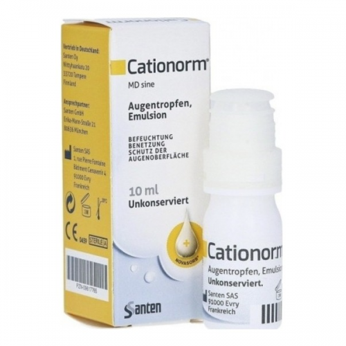 SANTEN CATIONORM EYE DROPS 10ml