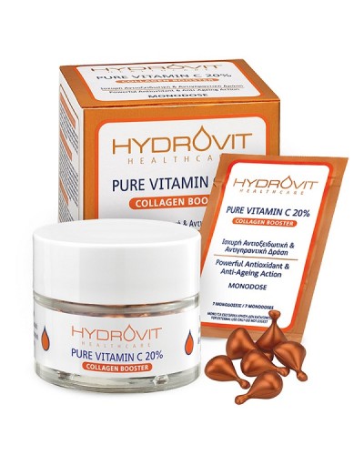 HYDROVIT PURE VITAMIN C 20% COLLAGEN BOOSTER MONODOSE 60caps