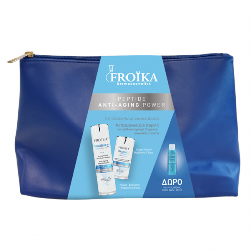 FROIKA PROMO HYALURONIC C MICRO CREAM 50ml & EYE CREAM 15ml & ΔΩΡΟ MOIST WASH 100ml