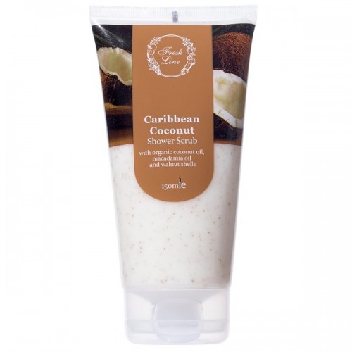 FRESH LINE CARIBBEAN COCONUT SHOWER SCRUB 150ml