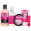 FRESH LINE PROMO PINK JUNGLE SHOWER GEL 300ml & BODY BUTTER 150ml & FRAGRANT WATER 150ml & HAND CREAM 50ml & LIP THERAPY 5,4g