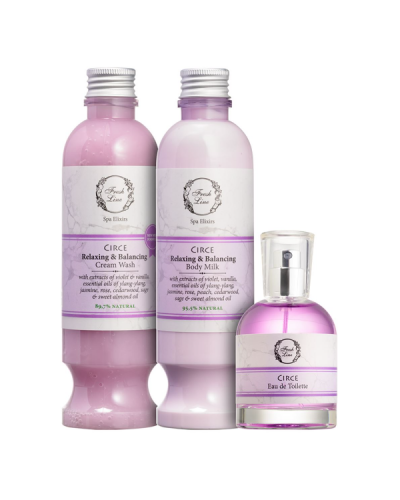 FRESH LINE PROMO CIRCE SHOWER GEL 250ml & BODY MILK 250ml & EAU DE TOILETTE 50ml