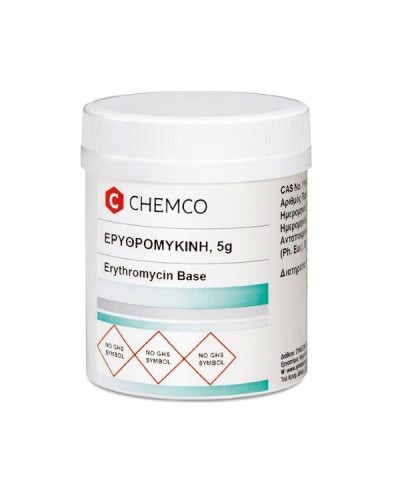 CHEMCO ΕΡΥΘΡΟΜΥΚΙΝΗ (ERYTHROMYCIN BASE) 5G